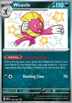 Snibunna PAF-183 Shiny Rare Near Mint Deutsch