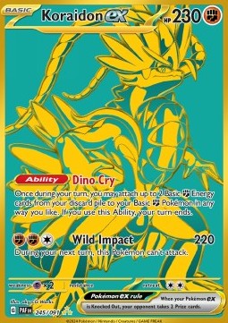Koraidon ex PAF-245 Secret Rare Near Mint Englisch
