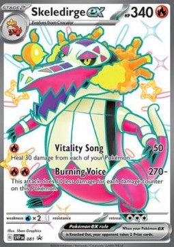 Skeledirge ex SVP-081 Promo Near Mint Englisch