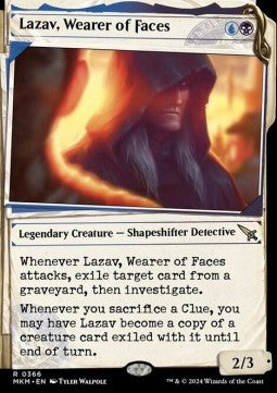 Lazav der Antlitzträger (V.2) XMKM-366 Rare Excellent Englisch Foil