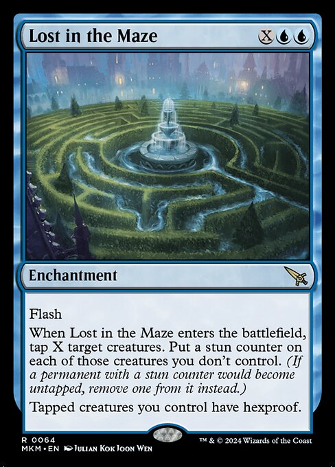 Lost in the Maze MKM-64 Rare Near Mint Englisch