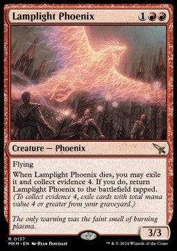 Laternenlicht-Phoenix MKM-137 Rare Excellent Englisch