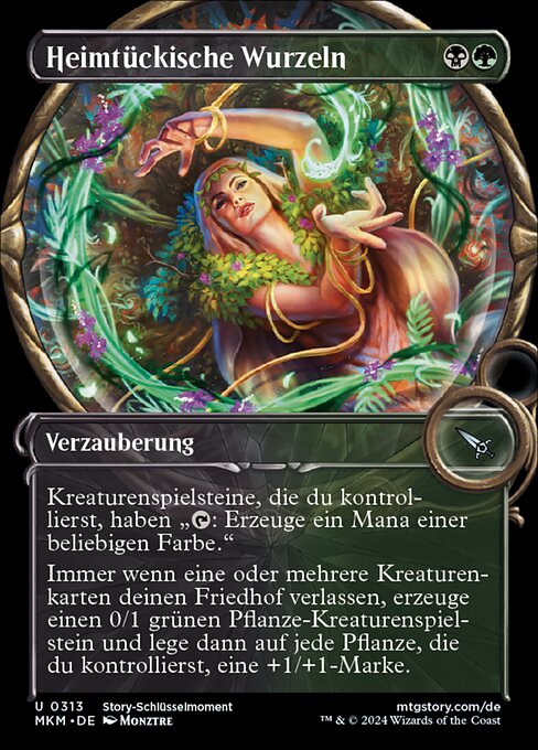 Heimtückische Wurzeln XMKM-313 Uncommon Excellent Deutsch