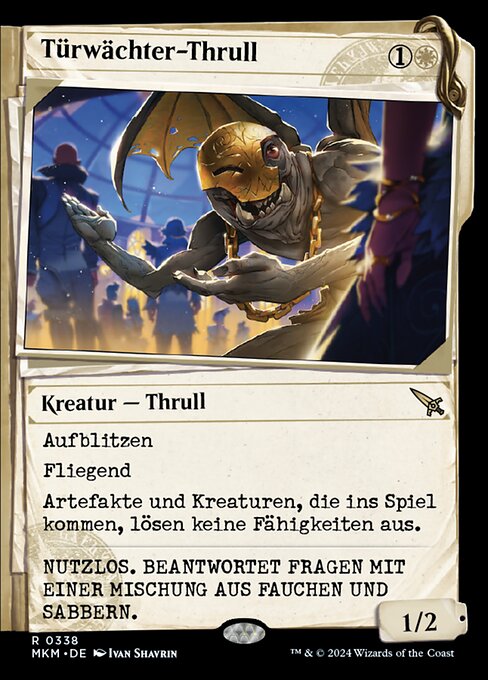 Türwächter-Thrull XMKM-338 Rare Near Mint Deutsch