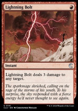 Lightning Bolt CLU-141 Uncommon Near Mint Englisch