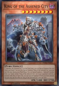 König der in Asche gelegten Stadt PHNI-091 Super Rare Near Mint Deutsch 1. Auflage