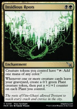 Insidious Roots MKM-208 Uncommon Excellent Englisch Foil