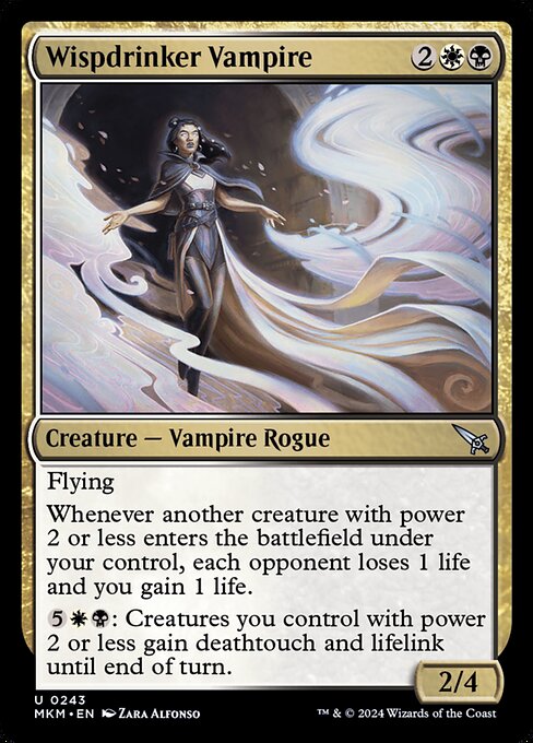 Lebenshauchtrinker-Vampirin MKM-243 Uncommon Near Mint Englisch Foil