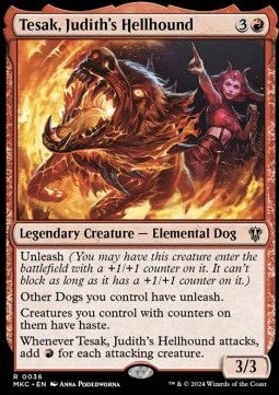 Tesak, Judiths Höllenhund MKC-36 Rare Excellent Englisch
