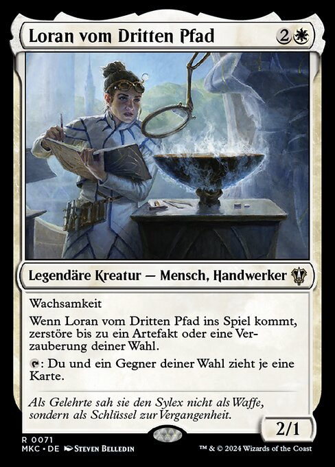 Loran vom Dritten Pfad MKC-71 Rare Near Mint Deutsch