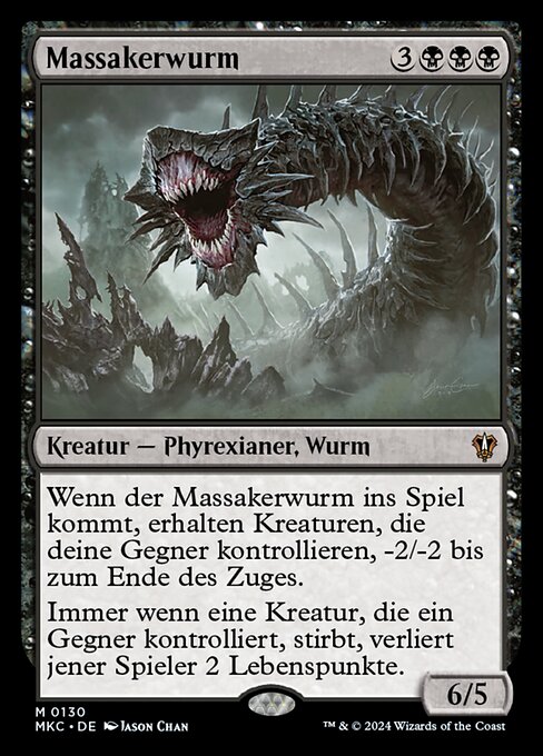 Massakerwurm MKC-130 Mythic Near Mint Deutsch