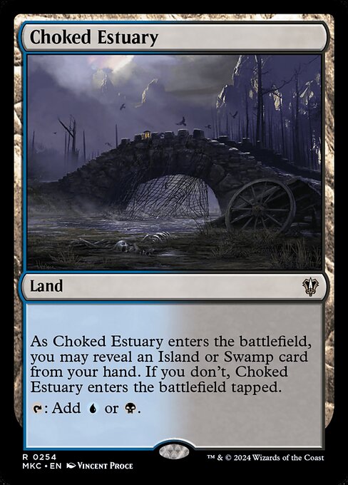 Choked Estuary MKC-254 Rare Near Mint Englisch