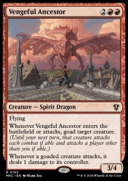 Rachsüchtiger Vorfahr MKC-163 Rare Near Mint Deutsch