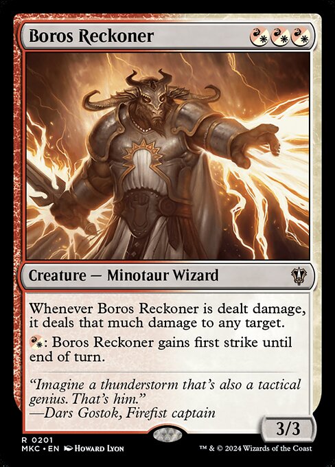 Boros Reckoner MKC-201 Rare Near Mint Englisch