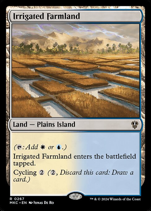 Irrigated Farmland MKC-267 Rare Near Mint Englisch