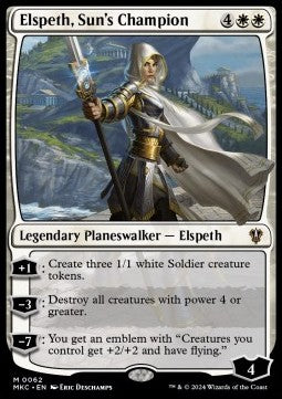 Elspeth, Auserwählte der Sonne MKC-62 Mythic Near Mint Deutsch