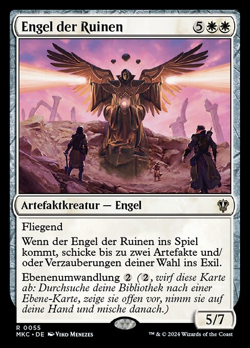 Engel der Ruinen MKC-55 Rare Near Mint Deutsch