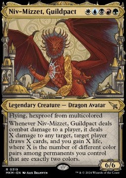 Niv-Mizzet, Guildpact XMKM-319 Rare Near Mint Englisch