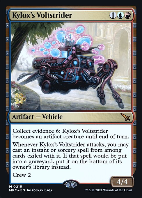 Kylox' Spannungsschreiter (V.1) PMKM-215 Mythic Near Mint Englisch Foil