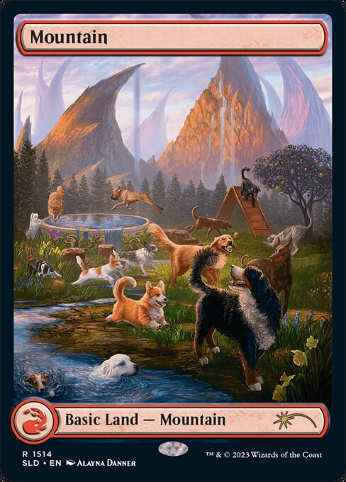 Gebirge SLDRCD-1514 Land Near Mint Englisch Foil