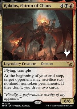 Rakdos, Patron of Chaos PMKM-224 Mythic Near Mint Englisch