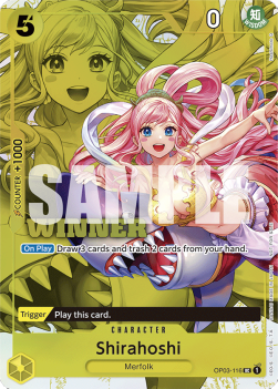 Shirahoshi (OP03-116) (V.2) UP Uncommon Excellent Englisch