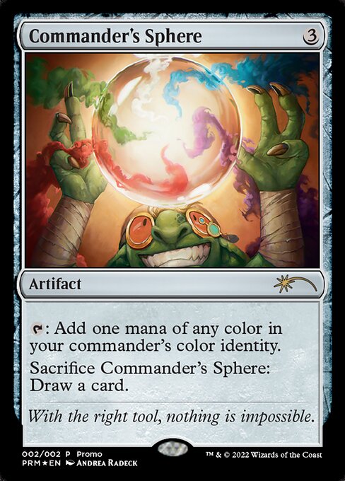 Commander's Sphere DCI-2024/2 Rare Near Mint Englisch Foil