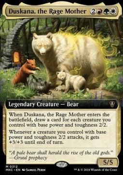 Duskana, Mutter der Wut XMKC-312 Mythic Excellent Englisch Foil