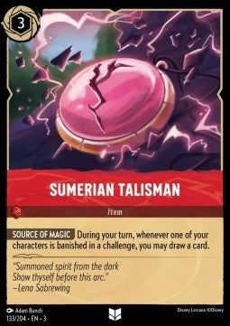Sumerischer Talisman 3INK-133 Uncommon Excellent Englisch Foil