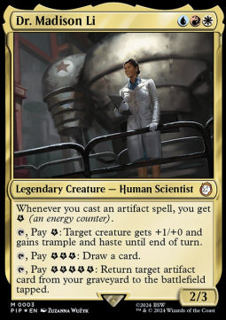 Dr. Madison Li PIP-3 Mythic Near Mint Englisch Foil
