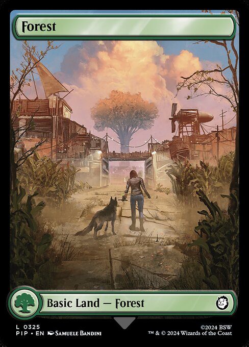 Wald (V.1) PIP-325 Land Good Englisch Foil