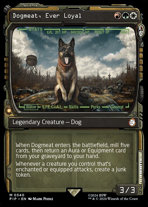 Dogmeat, Ever Loyal (V.2) XPIP-340 Mythic Near Mint Englisch