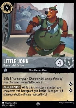 Little John - Raffinierter Gesetzloser 3INK-178 Super Rare Near Mint Englisch