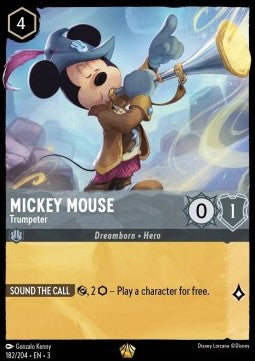 Micky Maus - Trompeter 3INK-182 Legendary Near Mint Deutsch Foil