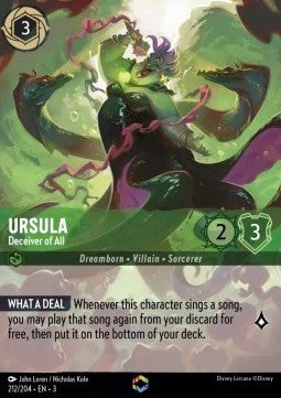 Ursula - Täuscht alle (V.2) 3INK-212 Enchanted Near Mint Deutsch Foil