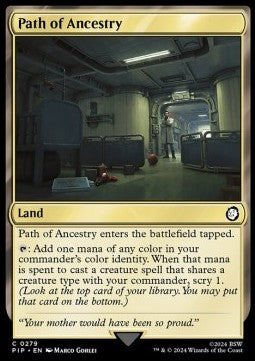 Path of Ancestry PIP-279 Common Light Played Englisch Foil