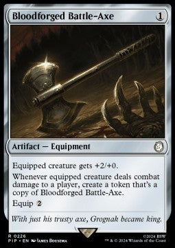 Bloodforged Battle-Axe PIP-226 Rare Near Mint Englisch