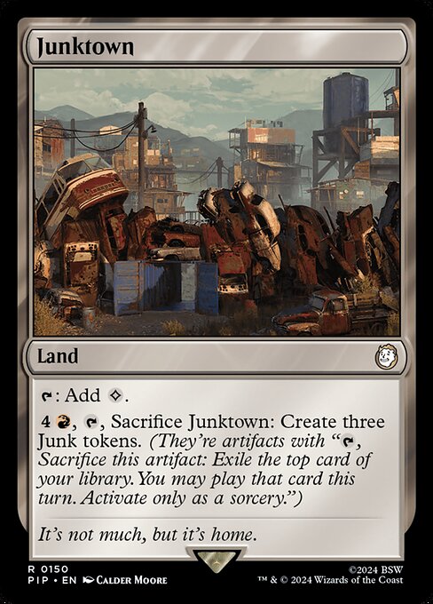 Junktown PIP-150 Rare Excellent Englisch