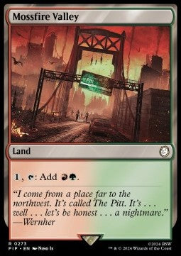 Moosfeuer-Tal PIP-273 Rare Near Mint Englisch Foil