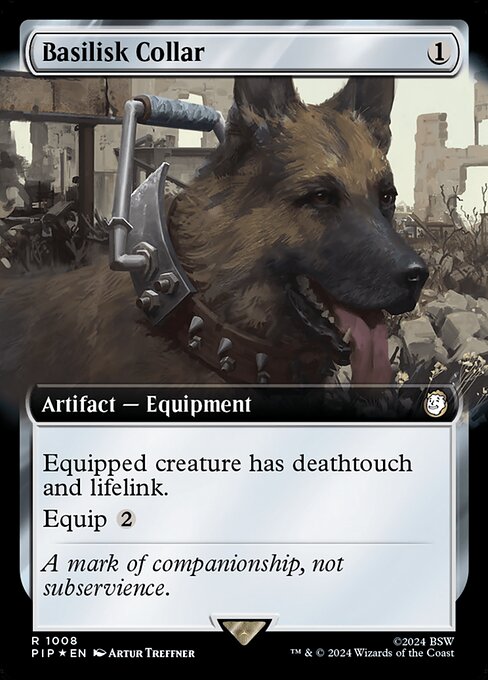 Basiliskenhalsband (V.3) XPIP-1008 Rare Excellent Englisch Foil