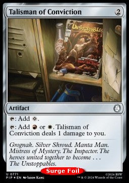 Talisman der Überzeugung XPIP-771 Uncommon Near Mint Englisch Foil