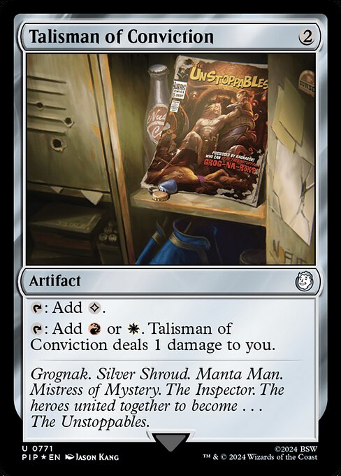 Talisman der Überzeugung XPIP-771 Uncommon Near Mint Englisch Foil