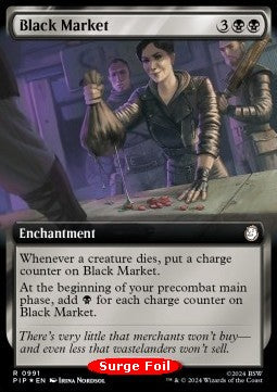 Schwarzmarkt (V.3) XPIP-991 Rare Near Mint Englisch Foil