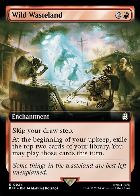 Wild Wasteland XPIP-924 Rare Near Mint Englisch Foil
