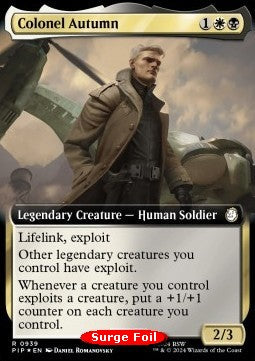 Colonel Autumn (V.3) XPIP-939 Rare Near Mint Englisch Foil