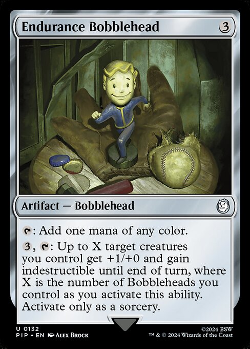 Endurance Bobblehead PIP-132 Uncommon Excellent Englisch Foil