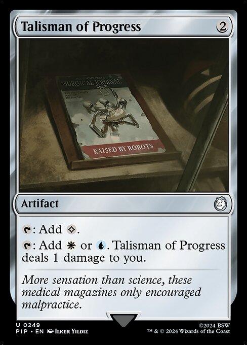 Talisman of Progress PIP-249 Uncommon Near Mint Englisch