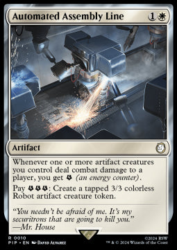 Automated Assembly Line PIP-10 Rare Good Englisch