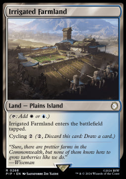 Irrigated Farmland PIP-268 Rare Near Mint Englisch