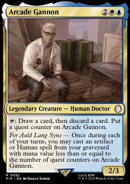 Arcade Gannon PIP-92 Rare Near Mint Englisch